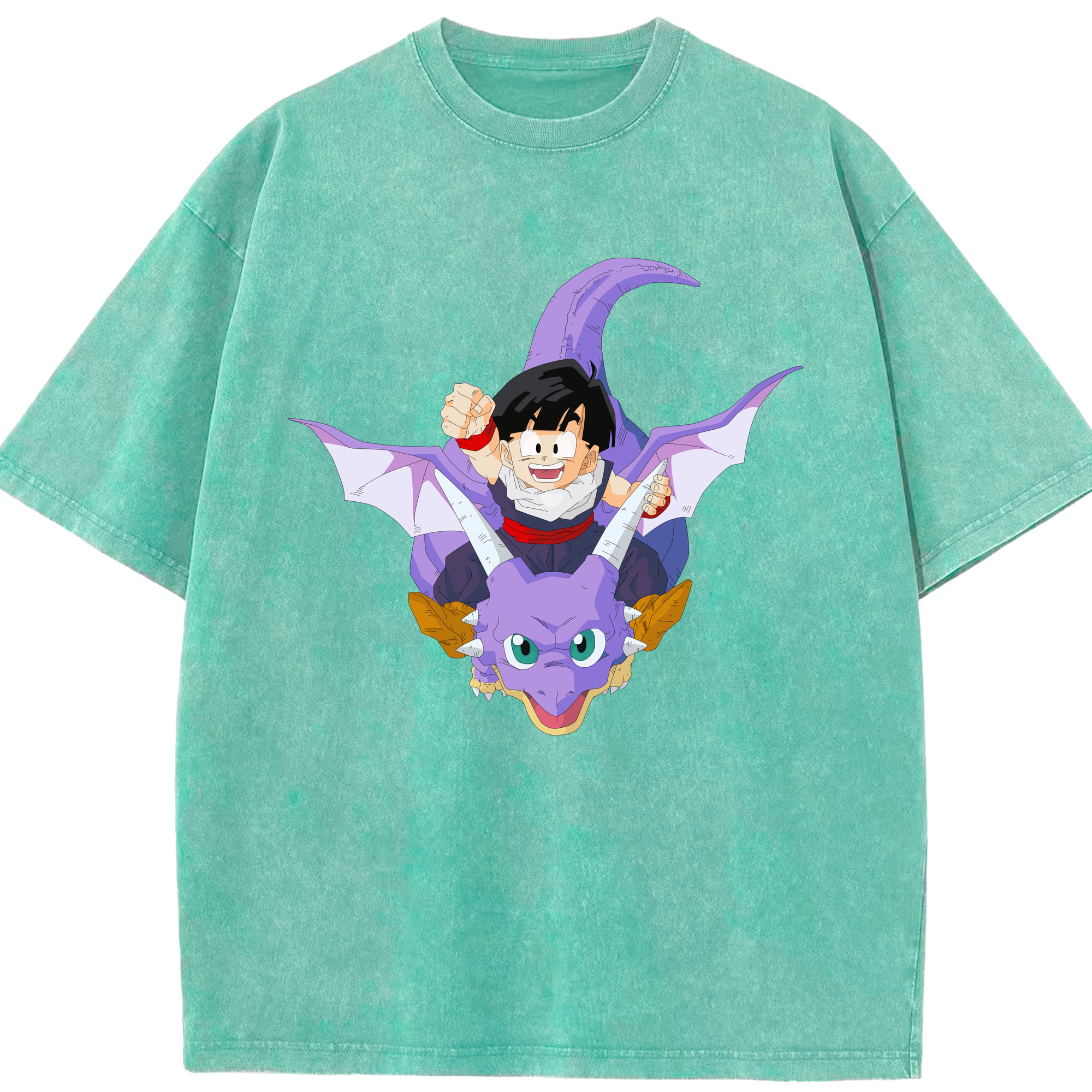 （画像用） ドラゴンボール DRAGON BALL 綿100% ヴィンテージ風 半袖Tシャツ（フロントプリント）
